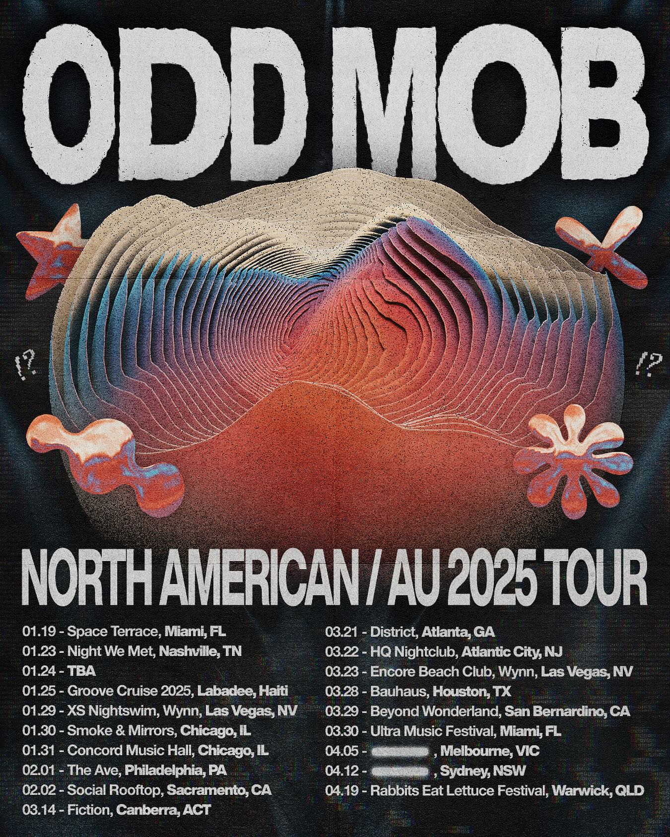 Odd Mob Tour Poster 2025